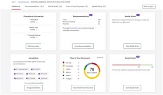 brief analysis dashboard