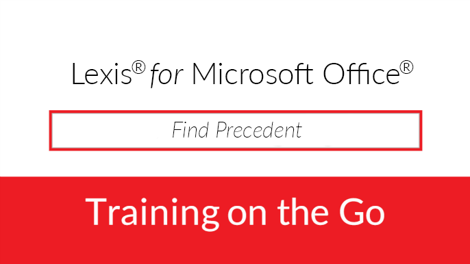 Find Precedent